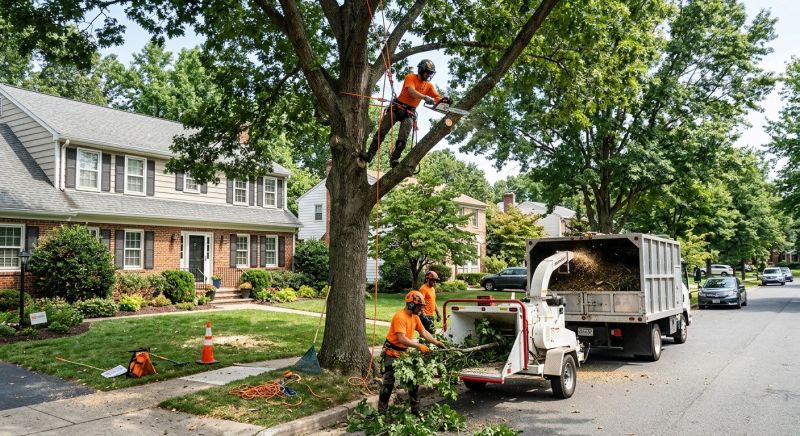 River Birch Trimming in Doylestown, PA